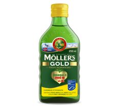 Möller's Gold Tran Norweski suplement diety Cytrynowy (250 ml)