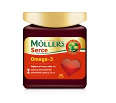 Möller's Serce Omega-3 suplement diety (60 kapsułek)