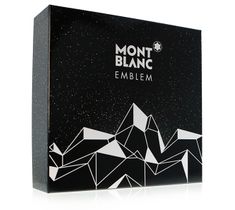 Mont Blanc Emblem zestaw woda toaletowa spray 100ml + balsam po goleniu 100ml + żel pod prysznic 100ml
