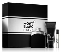 Mont Blanc Legend zestaw woda toaletowa spray 100 ml + miniatura wody toaletowej spray 7,5 ml + balsam po goleniu 100 ml