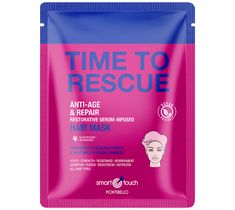 Montibello Smart Touch Time To Rescue Hair Mask maska w płachcie nasączona serum (30 ml)