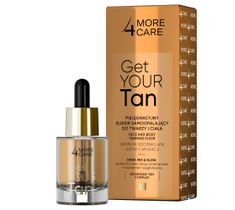More4Care Get Your Tan! eliksir samoopalający do twarzy i ciała (15 ml)
