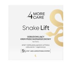 More4Care Snake Lift Odbudowujący Krem przeciwzmarszczkowy na noc 50ml