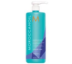 Moroccanoil Blonde Perfecting Purple Shampoo fioletowy szampon tonujący do włosów blond (1000 ml)