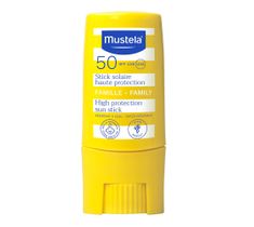 Mustela SPF50 Mineral Sunscreen Stick sztyft przeciwsłoneczny 9ml