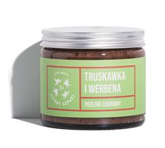 Mydlarnia Cztery Szpaki Peeling cukrowy do ciała Truskawka i Werbena (250 ml)