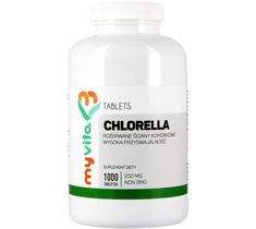 Myvita Chlorella 250mg suplement diety 1000 tabletek