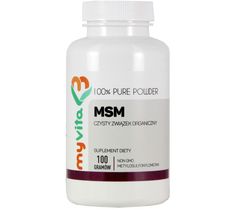 Myvita MSM suplement diety w proszku 100g