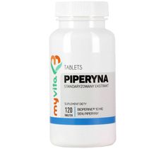 Myvita Piperyna 10mg suplement diety 120 tabletek