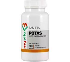 Myvita Potas 450mg suplement diety 100 tabletek