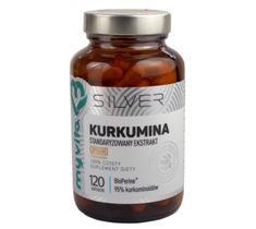 Myvita Silver Kurkumina 100% czysty suplement diety 120 kapsułek