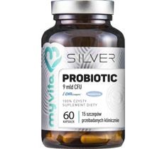 Myvita Silver Probiotic 9 mld CFU 100% czysty suplement diety 60 kapsułek