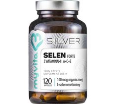 Myvita Silver Selen Forte 100% czysty suplement diety 120 kapsułek