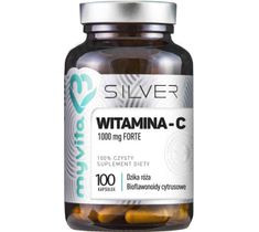 Myvita Silver Witamina C Forte 1000mg 100% czysty suplement diety 100 kapsułek