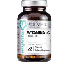 Myvita Silver Witamina C Forte 1000mg 100% czysty suplement diety 50 kapsułek