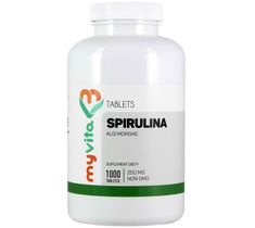 Myvita Spirulina 250mg suplement diety 1000 tabletek