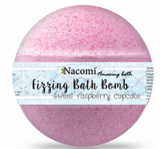 Nacomi Fizzing Bath Bomb kula do kąpieli Sweet Raspberry Cupcake (130 g)