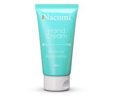 Nacomi Hand Cream Argan Oil Rejuvenating krem do rąk odmładzający (85 ml)