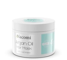 Nacomi Argan Oil Hair Mask – maska do włosów z olejem arganowym i proteinami kaszmiru (200 ml)