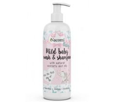 Nacomi Mild Baby Wash & Shampoo emulsja do mycia dla dzieci (400 ml)