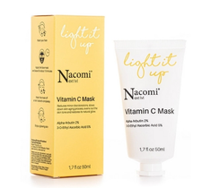 Nacomi Next Level Vitamin C Mask rozjaśniająca maseczka do twarzy z witaminą C (50 ml)
