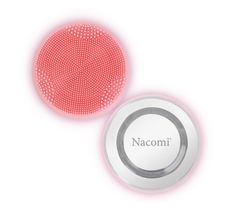 Nacomi Omi Facial Massager & Cleansing Brush 3-in-1 szczoteczka do twarzy - Różowa