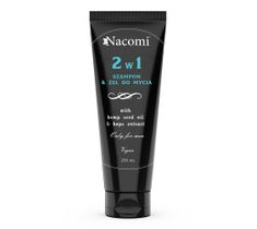 Nacomi Only for Men szampon i żel do mycia dla mężczyzn (250 ml)