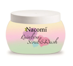 Nacomi Rainbow Scrub-Wash pianka peelingująco-myjąca do ciała (200 ml)