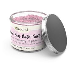 Nacomi Dead Sea Bath Salt sól do kąpieli Sweet Raspberry Cupcake (450 g)