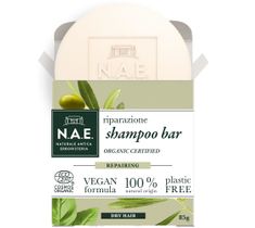 N.A.E. Riparazione Shampoo Bar szampon do włosów w kostce regenerujący (85 g)