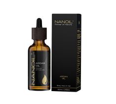 Nanoil – Argan Oil olejek arganowy do pielęgnacji włosów i ciała (50 ml)