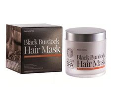 Natura Siberica Fresh Spa Black Burdock Hair Mask łopianowa maska przyspieszająca wzrost włosów 400ml