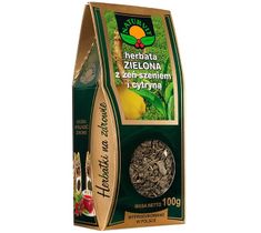 Natura Wita Herbata Zielona z żeń-szeniem i cytryną 100g