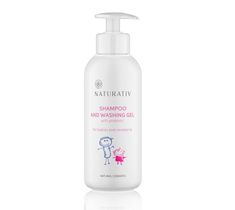 Naturativ Shampoo and Washing Gel For Babies and Newborns szampon i płyn do kąpieli dla dzieci i niemowląt (250 ml)