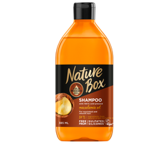 Nature Box Macadamia Oil szampon do włosów odżywczo-wygładzający (385 ml)
