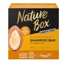Nature Box Nourishment Shampoo Bar odżywczy szampon do włosów w kostce z olejkiem arganowym (85 g)