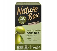Nature Box Revitalizing Body Bar rewitalizująca kostka myjąca do ciała Olive (100 g)