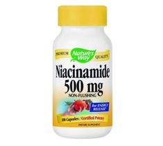 Nature's Way Niacinamide 500mg niacynamid suplement diety 100 kapsułek