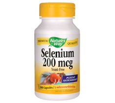Nature's Way Selenium 200mcg selen suplement diety 100 kapsułek