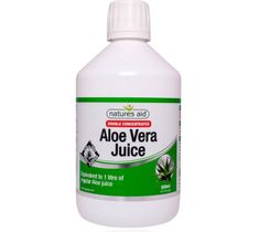 Natures Aid Aloe Vera Juice skoncentrowany sok aloesowy 500ml