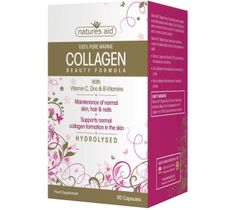Natures Aid Collagen Beauty Formula suplement diety 90 kapsułek