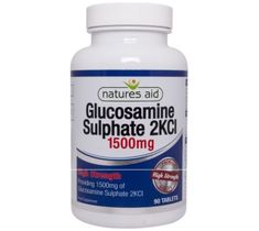 Natures Aid Glucosamine 2KCl 1500mg suplement diety 90 tabletek