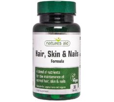 Natures Aid Hair Skin & Nails suplement diety 30 tabletek