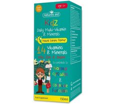 Natures Aid Kidz Multi-Vitamin + Minerals suplement diety 150ml