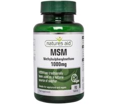 Natures Aid MSM 1000mg suplement diety 90 tabletek