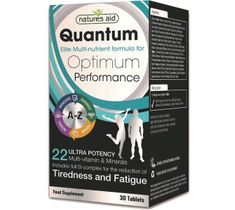 Natures Aid Quantum Optimum Performarce Tiredness and Fatigue suplement diety 30 tabletek