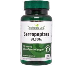 Natures Aid Serrapeptase 80.000IU suplement diety 90 tabletek