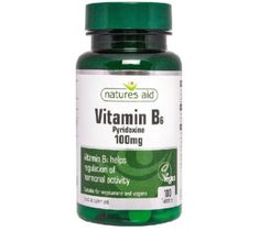 Natures Aid Vitamin B6 100mg suplement diety 100 tabletek