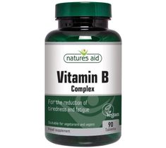 Natures Aid Vitamin B Complex suplement diety 90 tabletek