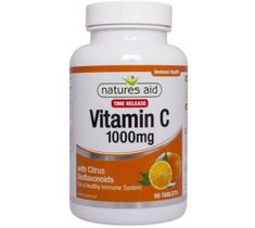 Natures Aid Vitamin C 1000mg suplement diety 90 tabletek